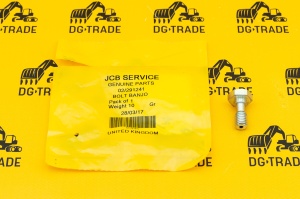 Болт топливопровода JCB (Original) 02/291241