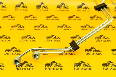 Комплект топливных трубок ВД (№1 и №2) JCB (Original) 320/06551 (1)