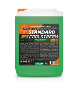 Антифриз Coolstream Standart 40 (Зеленый), 10кг CS-010203