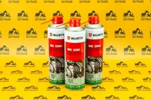 Смазка аэрозольная адгезивная WURTH HHS 2000 JCB, 0,5л 4004/0501A